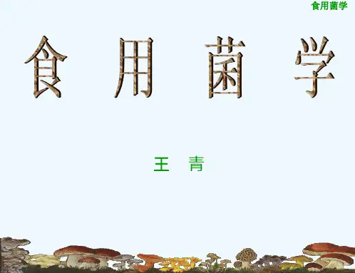 食用菌学讲义初稿
