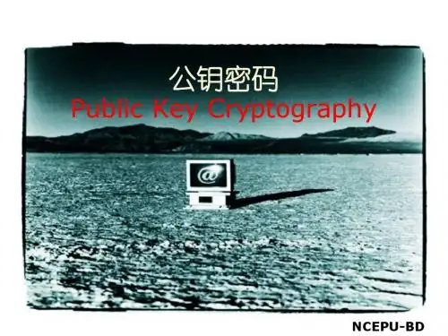 第13次课 公钥密码