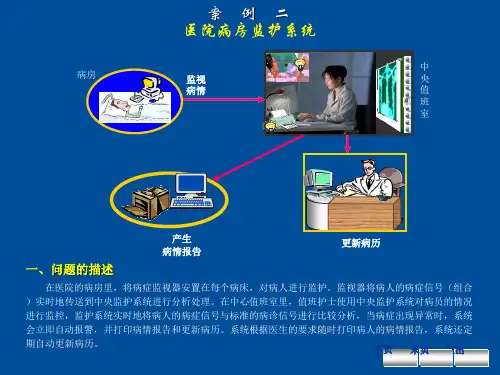 UML建模案例医院病房监护系统精品PPT课件
