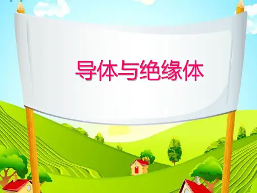 小学科学(教科版)《导体与绝缘体》公开课PPT2