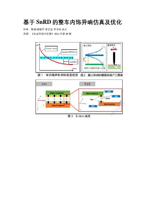 基于SnRD的整车内饰异响仿真及优化