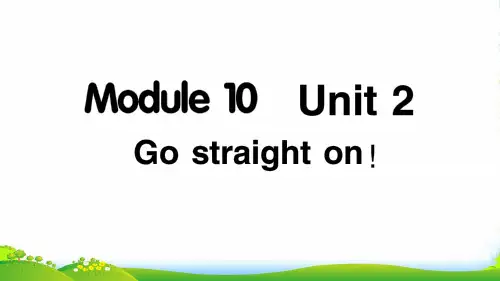 外研版英语六年级上册Module 10 Unit 2[1]-课件