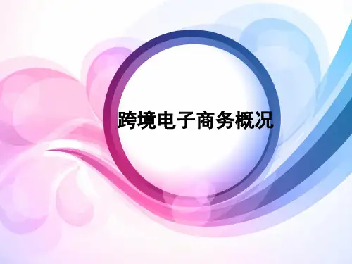 跨境电商概述及发展现状PPT课件