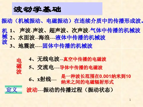 《李丽 大学物理上》18波动学基础