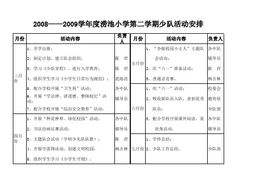 2013-2014少队工作