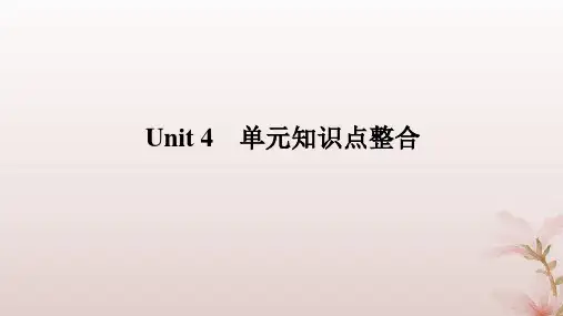 高中英语Unit4Breakingboundaries单元知识点整合课件外研版选择性必修第二册