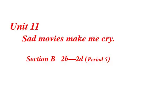 人教九年级全一册 Unit11 SectionB 2b -2d 课件