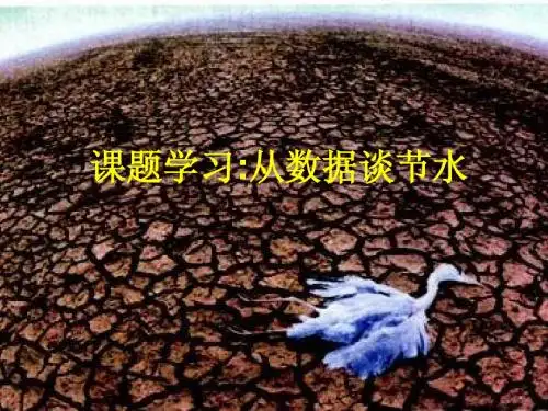 12.3课题学习(节水)