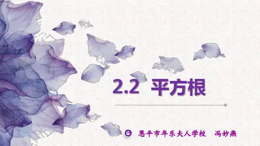 北师大版八年级上册2.2《平方根》课件 (共19张PPT)