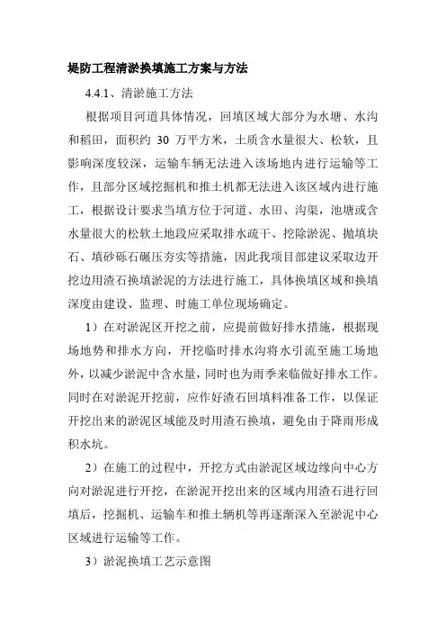 堤防工程清淤换填施工方案与方法