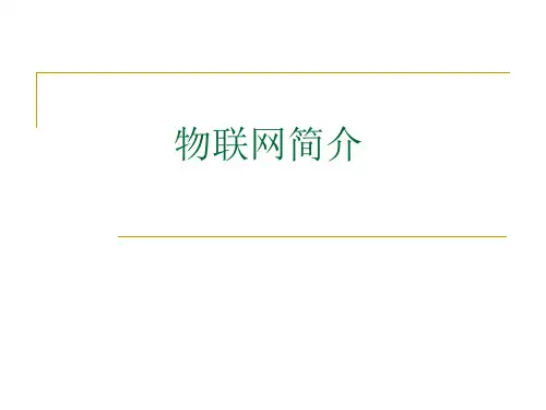 物联网概况.ppt