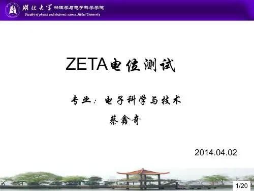 zeta电位测试