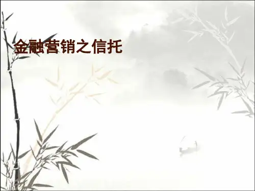 信托(全面介绍) PPT