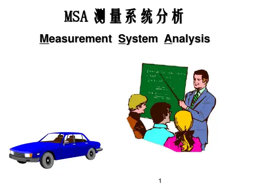 MSA(培训课程)
