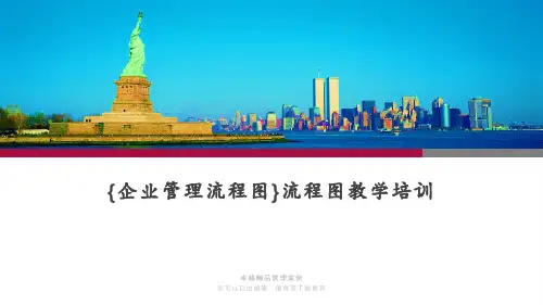 {企业管理流程图}流程图教学培训