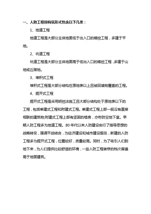 人防标识标最新标准