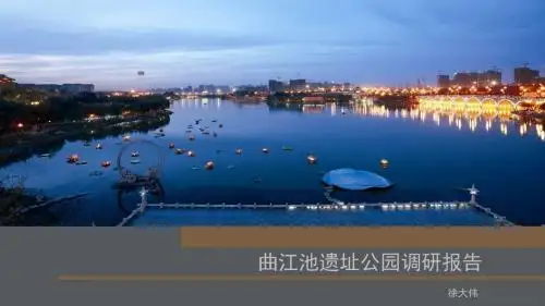 曲江池遗址公园调研报告模板
