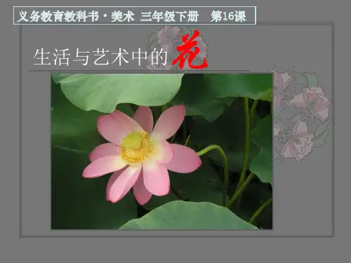 《生活与艺术中的花》