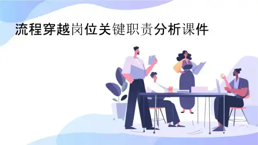 流程穿越岗位关键职责分析课件
