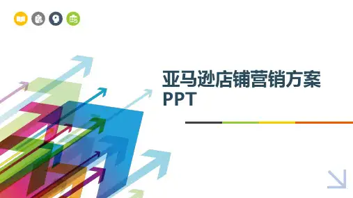 亚马逊店铺营销方案PPT