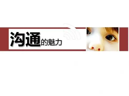 一起探讨沟通的魅力PPT(30张)