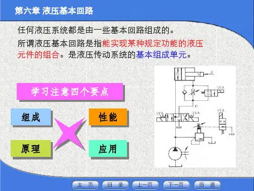 液压系统常用回路