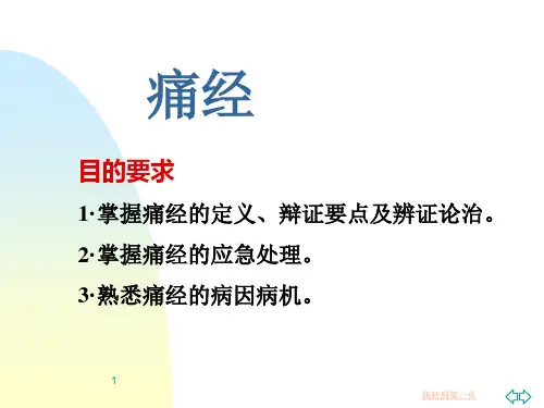 痛经ppt课件