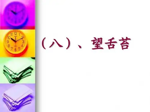 望舌苔