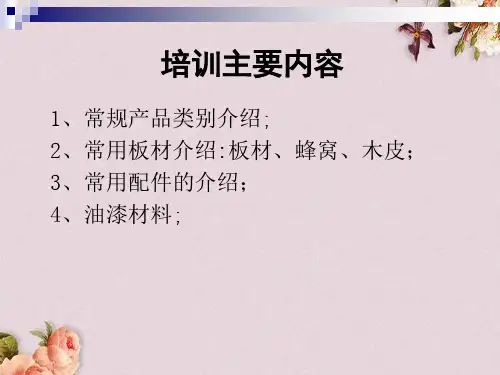 办公家具实木产品介绍(ppt 35页)