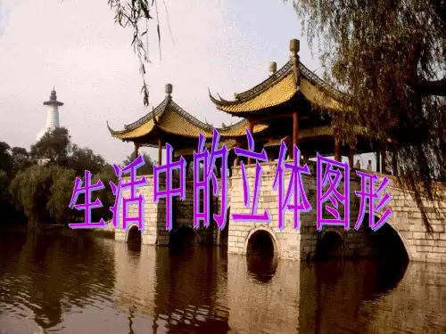 华东师大版数学七年级上册-4.1 生活中的立体图形 课件 最新课件PPT