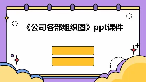 《公司各部组织图》课件