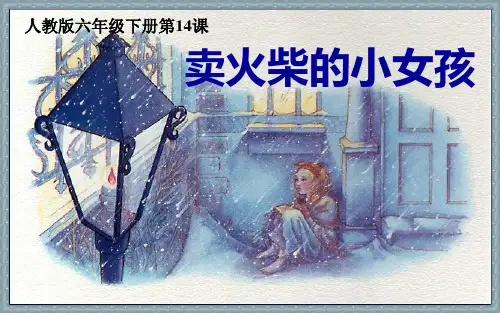 新课标人教版小学六年级语文下册第14课《卖火柴的小女孩》课件精品PPT课件