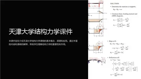 天津大学结构力学课件