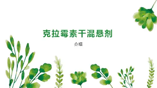 克拉霉素干混悬剂