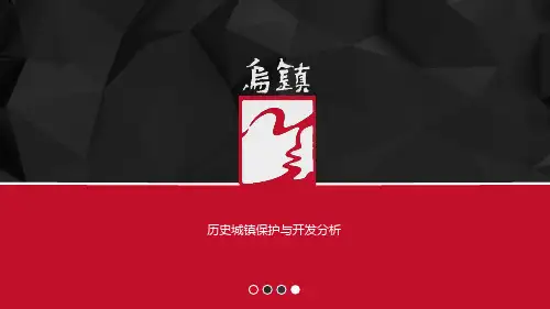 乌镇规划分析PPT课件