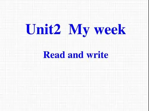 五年级上册Unit2_read__and__write_课件