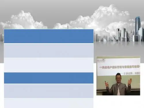 商业地产团队管理与销售技巧讲义(PPT 45张)