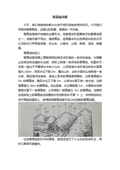 等高线详解