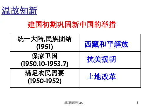 “一五计划”ppt课件