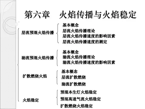 燃烧理论6火焰传播与稳定