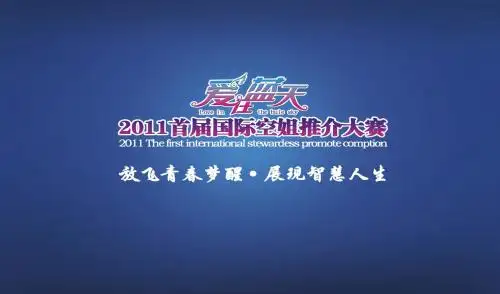 2019”爱在蓝天“首届国际空姐推荐大赛宣传计划及广告合作的的策划的方案-PPT精品文档
