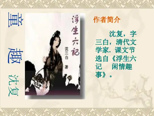 《童趣》ppt12省名师优质课赛课获奖课件市赛课一等奖课件