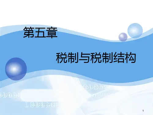 国家税收第章PPT课件