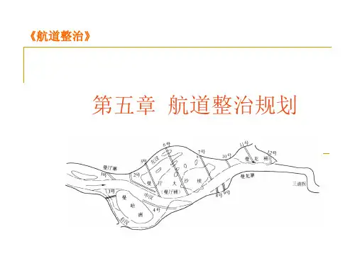 航道整治第5章 整治工程规划培训课件