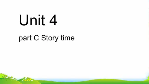 pep五年级英语上册Unit 4 C Story time-优质课件