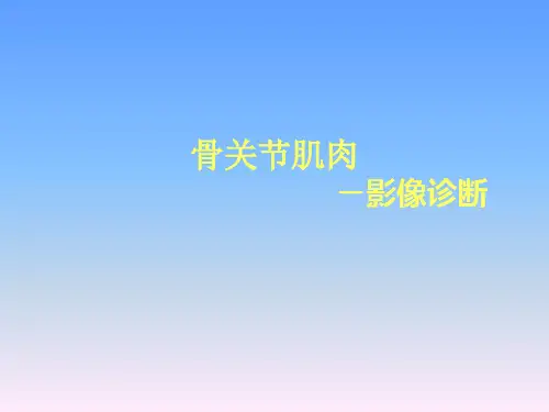 骨关节影像诊断