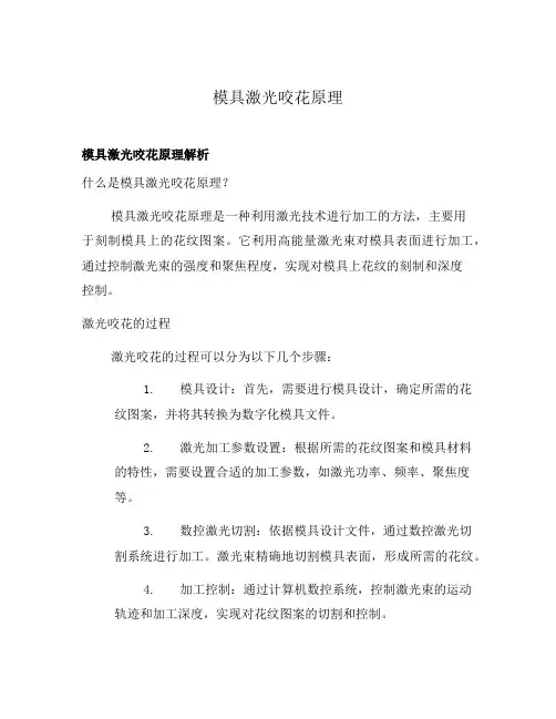 模具激光咬花原理