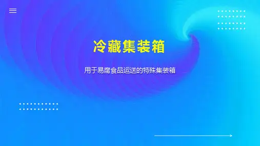冷藏集装箱 