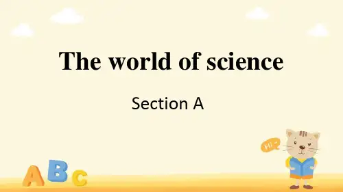 新外研版英语必修三_Unit 3 The world of Science 精品动画课件
