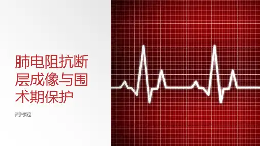 肺电阻抗断层成像与围术肺保护